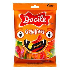 GELATINA DOCILE COBRINHAS 80G