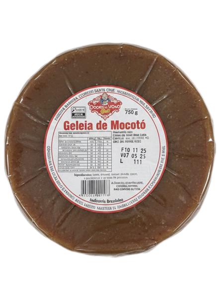GELEIA DE MOCOTO DOCES DA VOVO BETE 750G