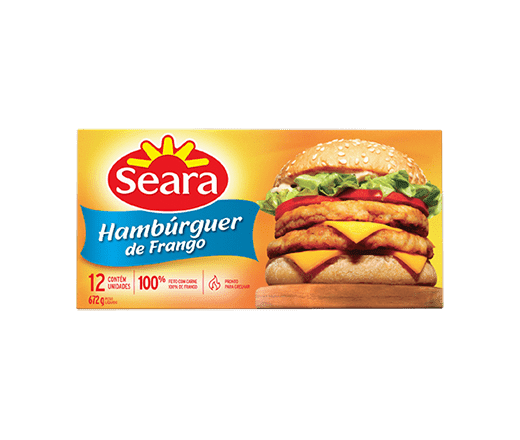 HAMBURGER SEARA FRANGO 672G