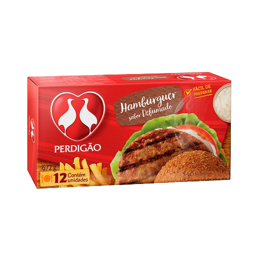HAMBURGUER DEFUMADO PERDIGÃO 672G