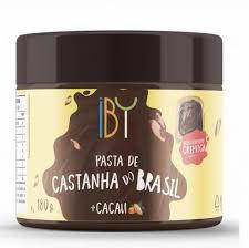 IBY PASTA CASTANHA CACAU 180G