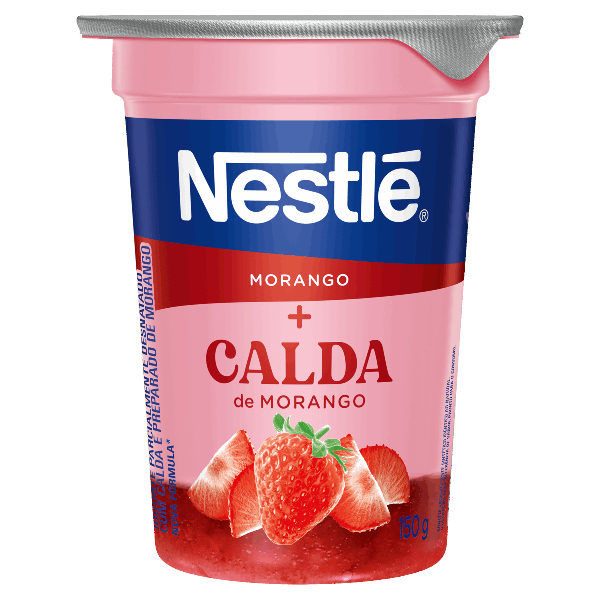 IOGURTE MORANGO COM CALDA 150G