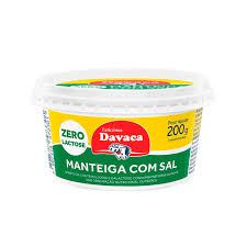 MANTEIGA ZERO LACTOSE DAVACA 200G