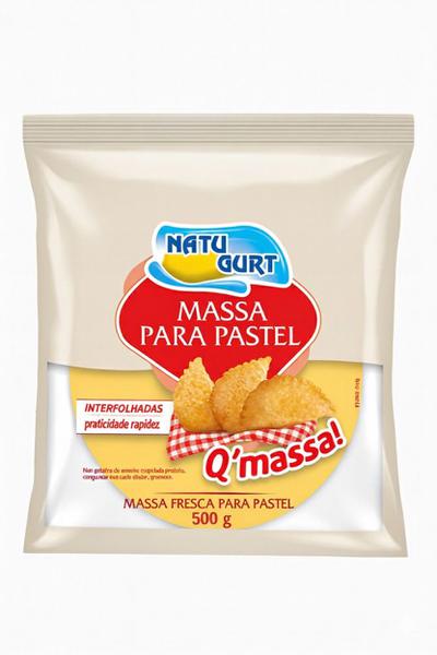 MASSA PASTEL NATURAL GURT DISCO 500G
