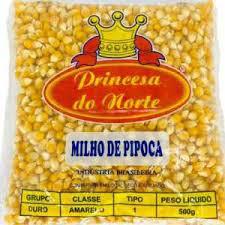 MILHO PIPOCA PRINCESA DO NORTE 500G