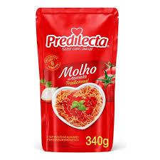 MOLHO PREDILETA 340G SACHE TRADICIONAL