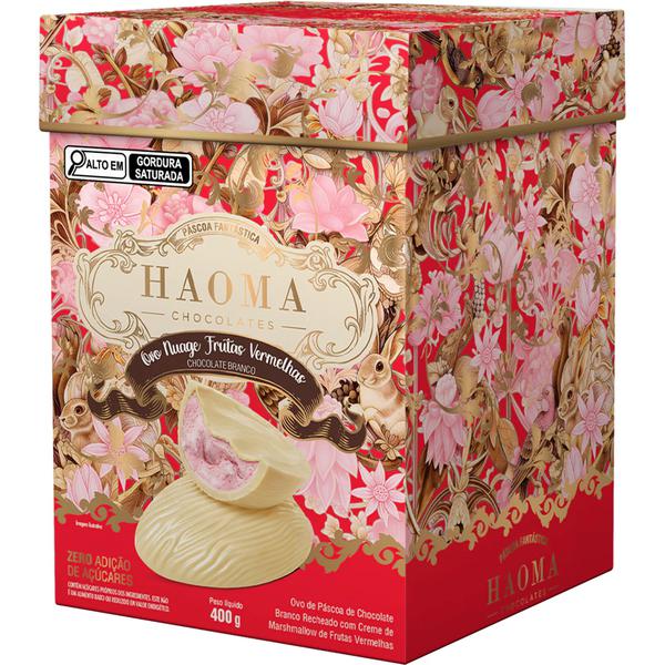 OVO NUAGE DE FRUTAS VERMELHAS  HAOMA 400G