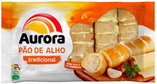 PAO DE ALHO  AURORA 340G