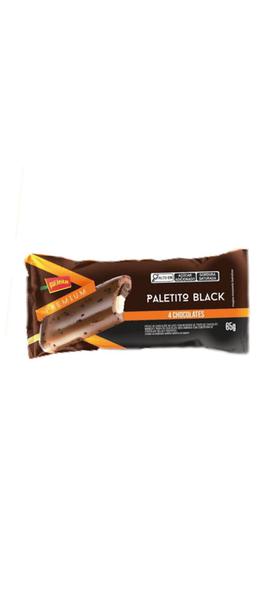 PICOLE PALETITO BLACK PALETITAS 65G