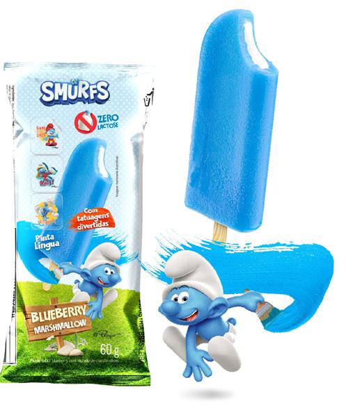 PICOLE SMURF ICREAM 60G