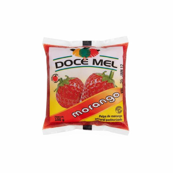 POLPA DE MORANGO DOCE MEL