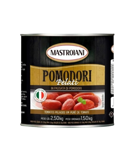 TOMATE  POMODORI PELATI CAVANI 2,5KG