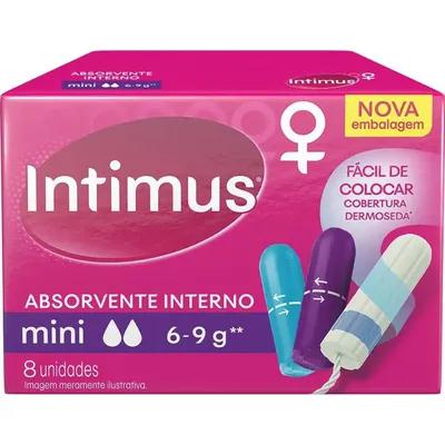 Absorvente Interno Intimus Mini Intimus C/8