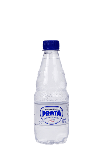 Agua Mineral Natural S/Gas Prata 370ml