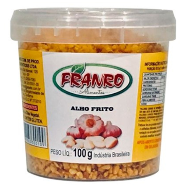 Alho Frito Franro 100gr