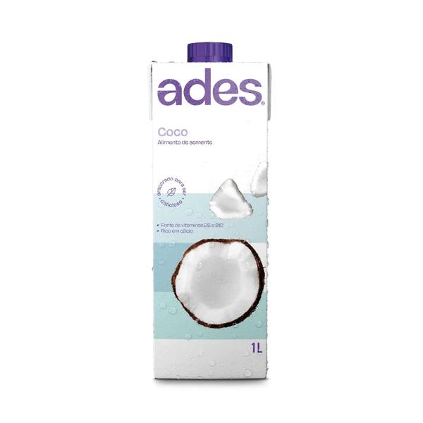 Alimento  De Soja Ades Coco 1 Lt