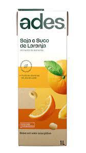 Alimento  De Soja Laranja Ades 1 Lt