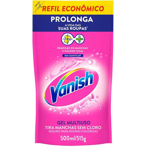Alvejante Gel Pink Refil Vanish 500ml