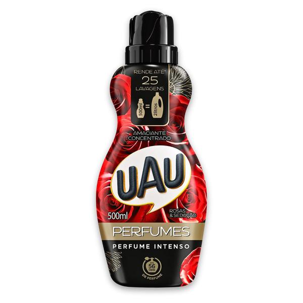Amaciante Conc Rosas e Seducao Uau 500ml
