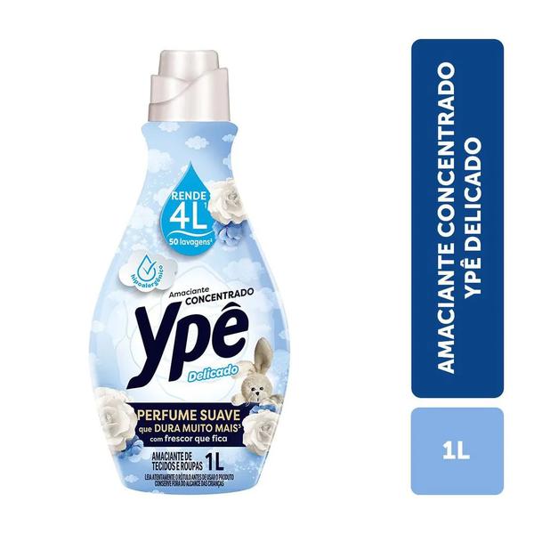Amaciante Concentrado delicado Ype 1l