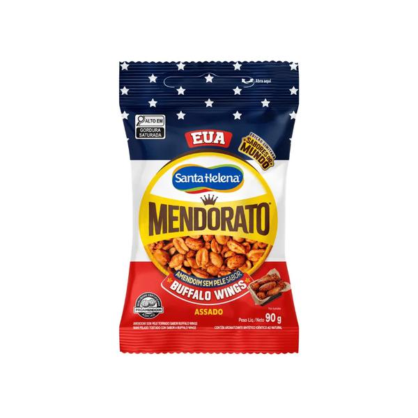 Amendoim Buffalo Wings EUA Mendorato 90gr