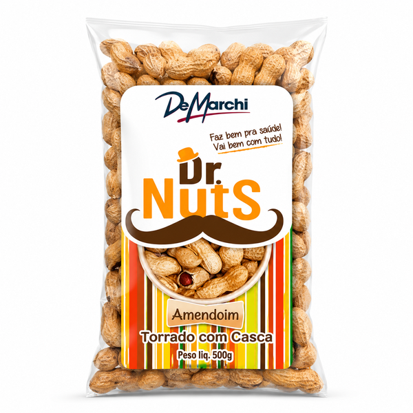 Amendoim Torrado 500gr Dr Nuts