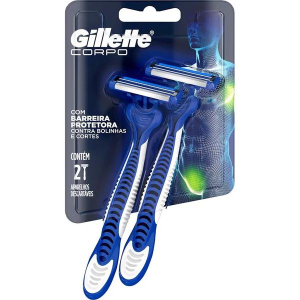 Aparelho Depilacao Corpo C/2 Gillette