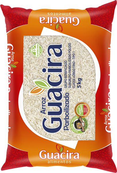 Arroz Parboilizado Guacira 5kg