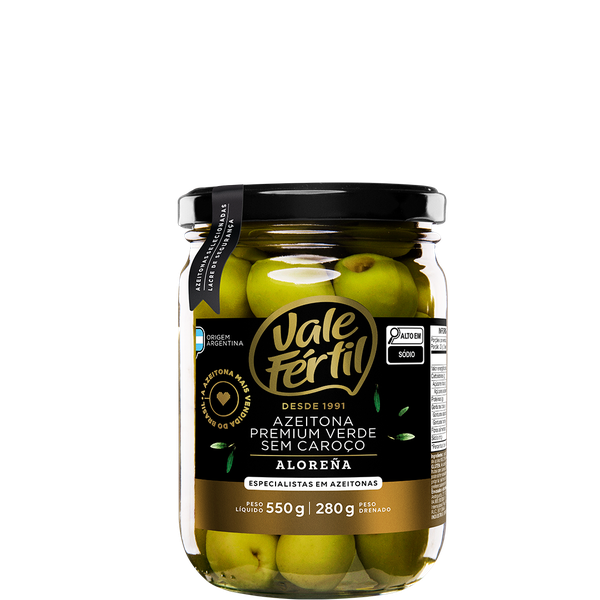 Azeitona Aloreña S/Car Vale Fertil 280gr