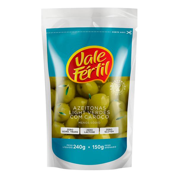 Azeitona Verde  Vale Fertil 150gr Sache