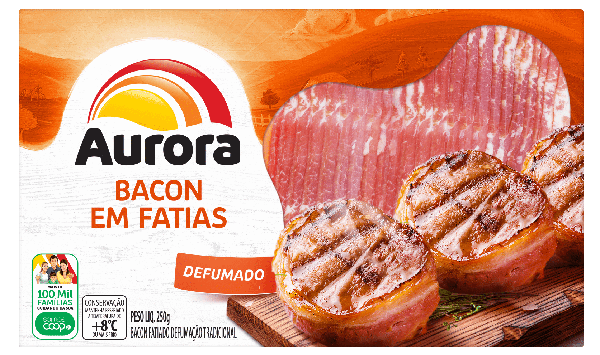 Bacon Aurora Fatiado 250gr