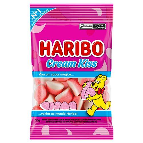 Bala Gel Cream Kiss Haribo 50gr