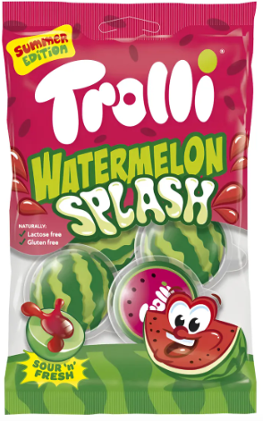 Bala Gelatinosa Trolli Watermelon 75gr