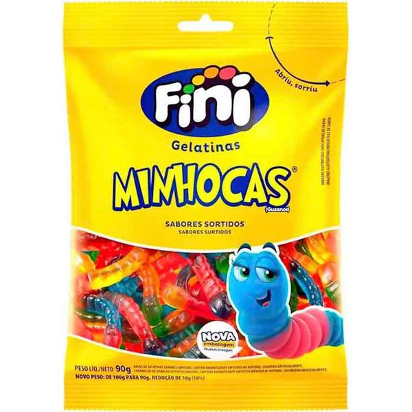 Bala Minhoca Brilho Fini 100gr