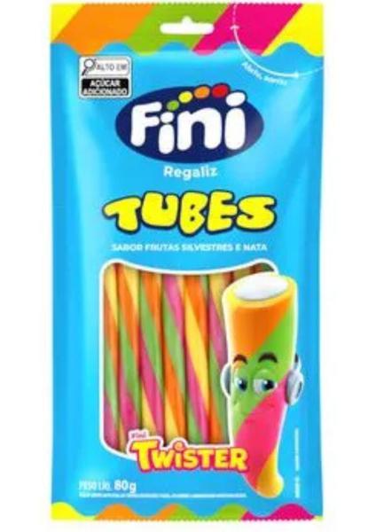 Bala Regaliz Tubes Twister Fini 80gr