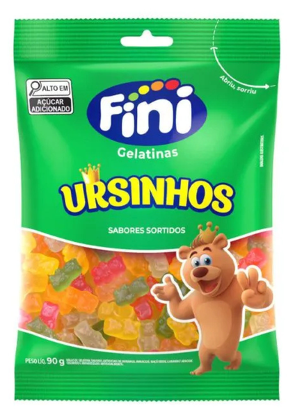 Bala Ursinho Brilho Fini 100gr