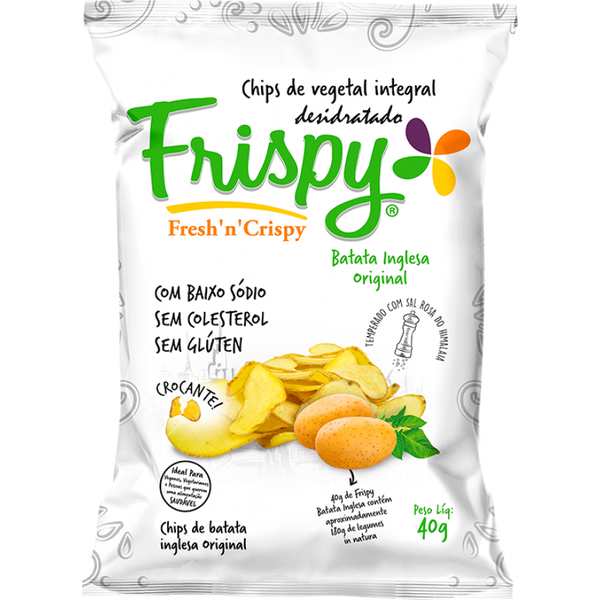 Batata Chips Inglesa Frispy 40g