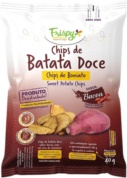 Batata Doce Chips Bacon frispy 40g