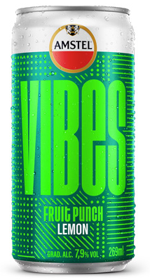 Beb Alcool Mista Vibes Amstel 269ml Lt Limao