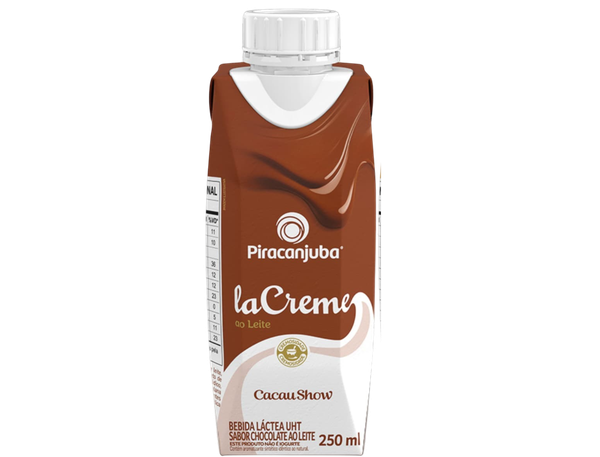 Bebida Lactea La Creme Ao Leite Cacaushow 250ml