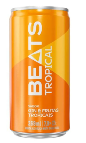 Bebida Mista Tropical Skol Beats Lt 269ml