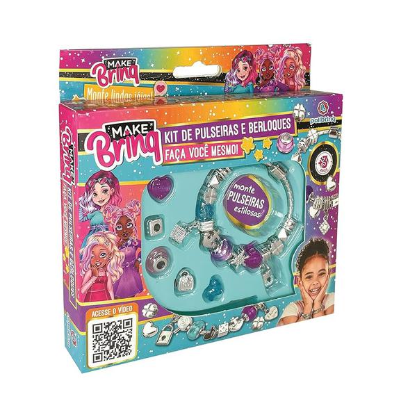 Birnq Kit Pulseira Montar C/ Pi For Kids