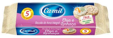 Biscoito Arroz Inte Camil 90gr