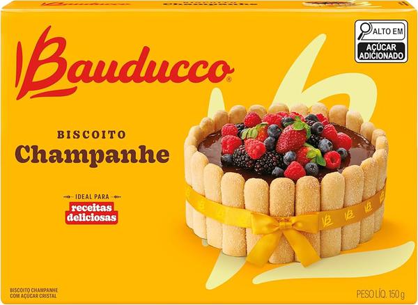 Biscoito Champagne C/Açúcar Bauducco 150gr