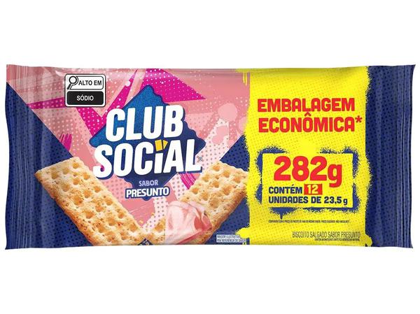 Biscoito ckub social presento 288gr