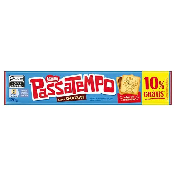 Biscoito Rech Chocolate Promo Passatempo 130gr