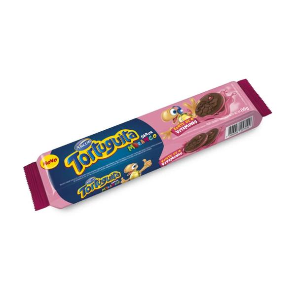 Biscoito Rech Morango Tortuguita 86gr