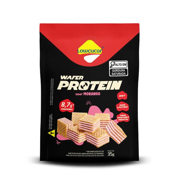 Biscoito Wafer Protein Chocolate Lowcucar 35gr
