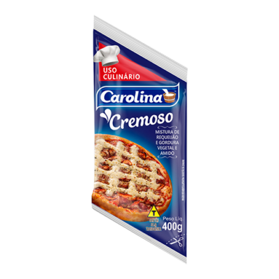 Bisnaga Mistura Requeijao Carolina 400gr