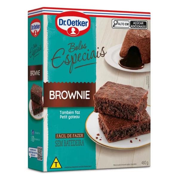 Bolo Brownie Oetker 480gr